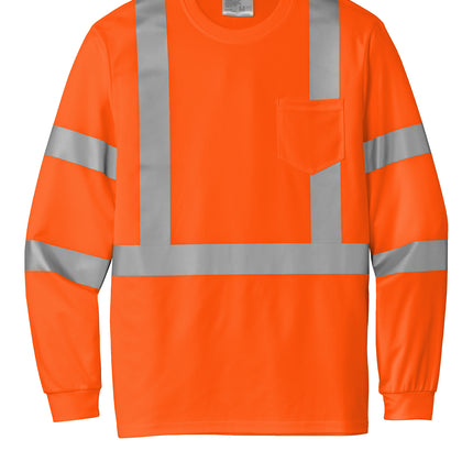 CornerStone® ANSI 107 Class 3 Mesh Long Sleeve Tee – CS203