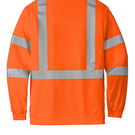 CornerStone® ANSI 107 Class 3 Mesh Long Sleeve Tee – CS203