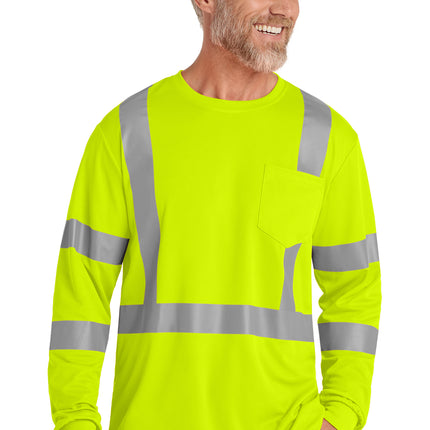 CornerStone® ANSI 107 Class 3 Mesh Long Sleeve Tee – CS203