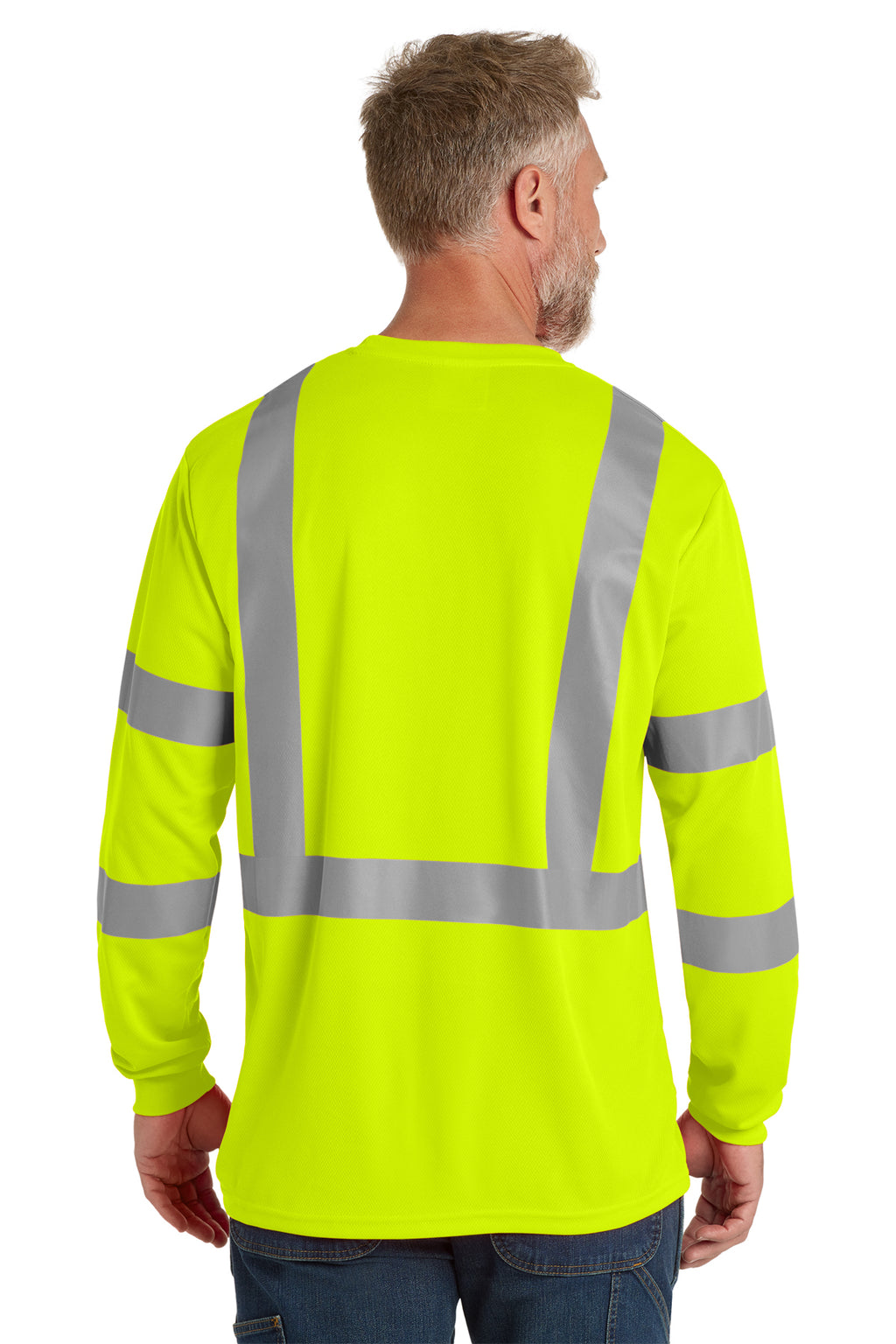 CornerStone® ANSI 107 Class 3 Mesh Long Sleeve Tee – CS203