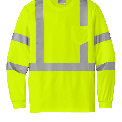 CornerStone® ANSI 107 Class 3 Mesh Long Sleeve Tee – CS203