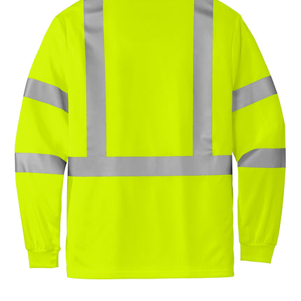 CornerStone® ANSI 107 Class 3 Mesh Long Sleeve Tee – CS203