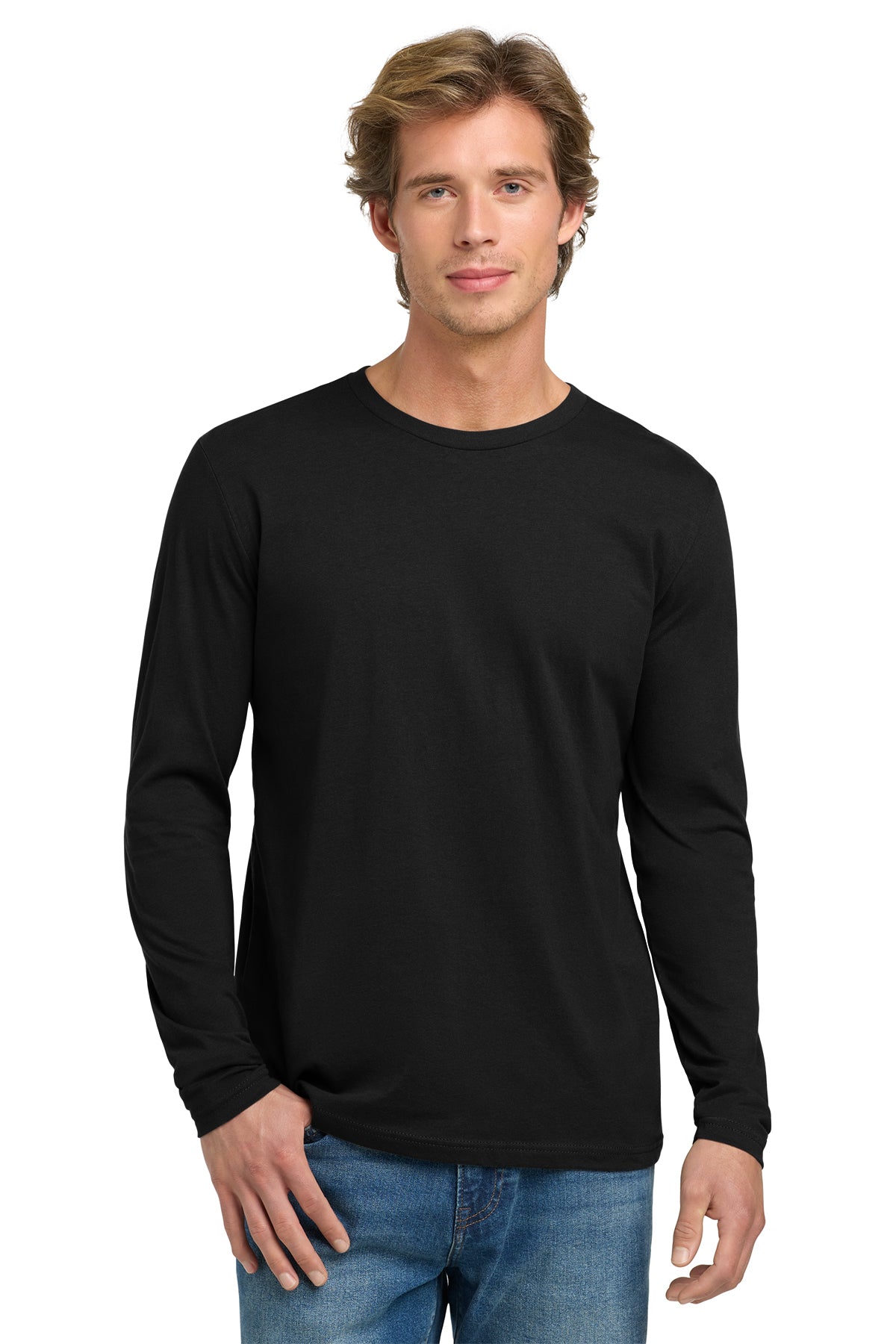 Next Level Apparel Cotton Long Sleeve Tee – NL3601
