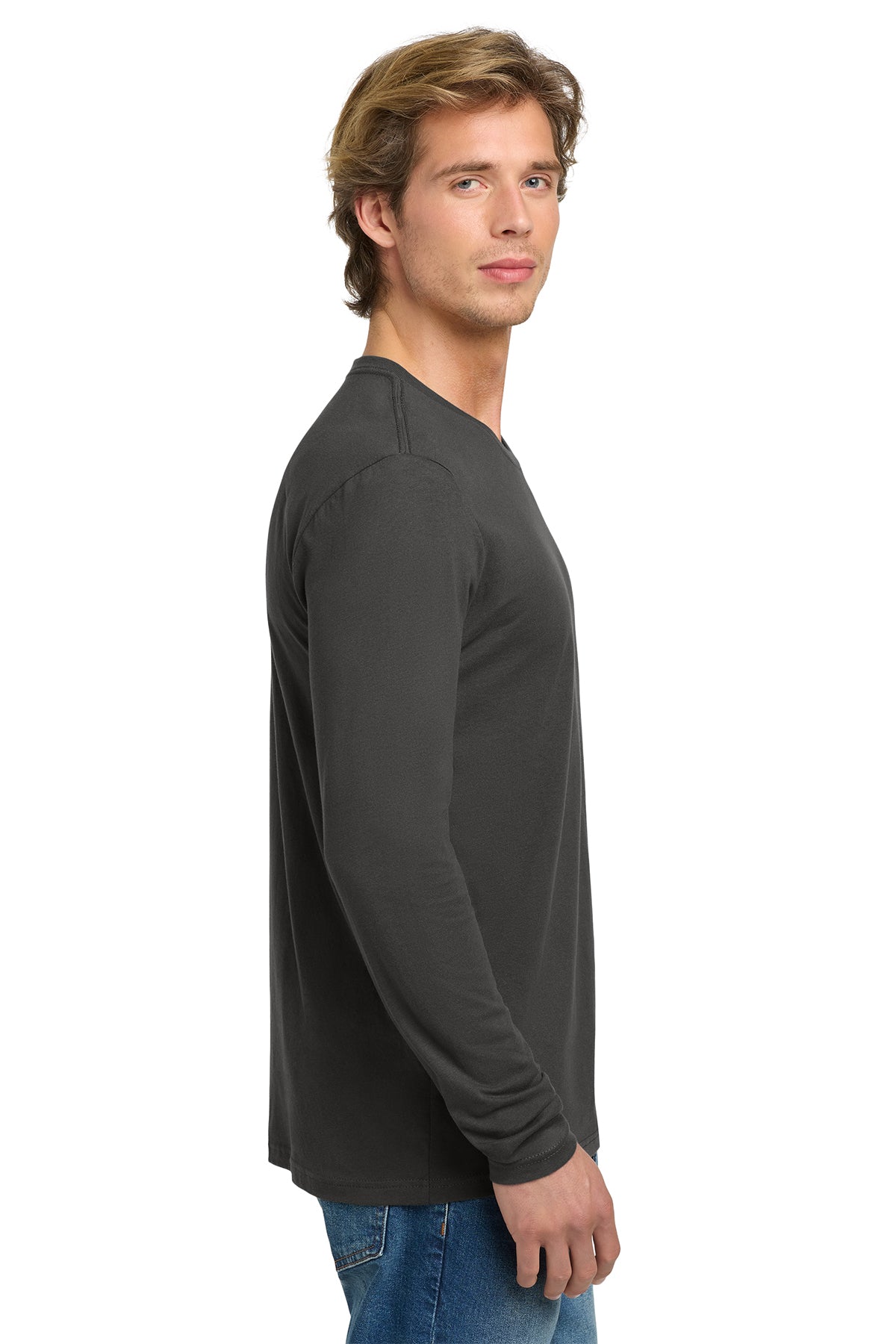 Next Level Apparel Cotton Long Sleeve Tee – NL3601