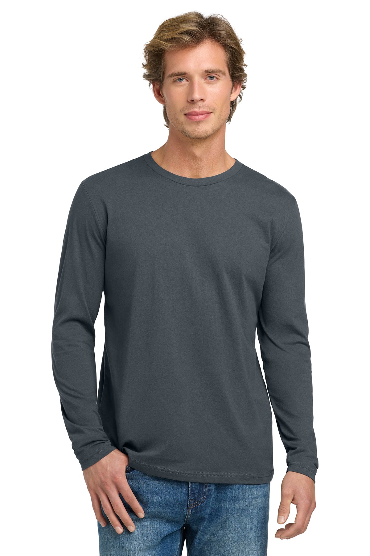 Next Level Apparel Cotton Long Sleeve Tee – NL3601