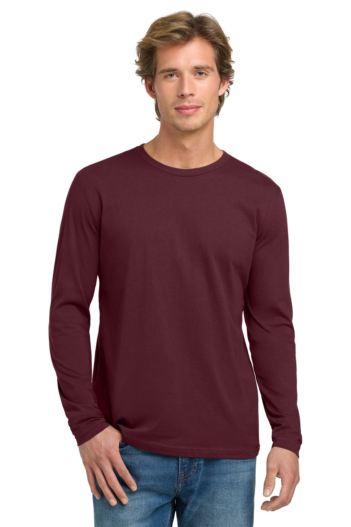 Next Level Apparel Cotton Long Sleeve Tee – NL3601