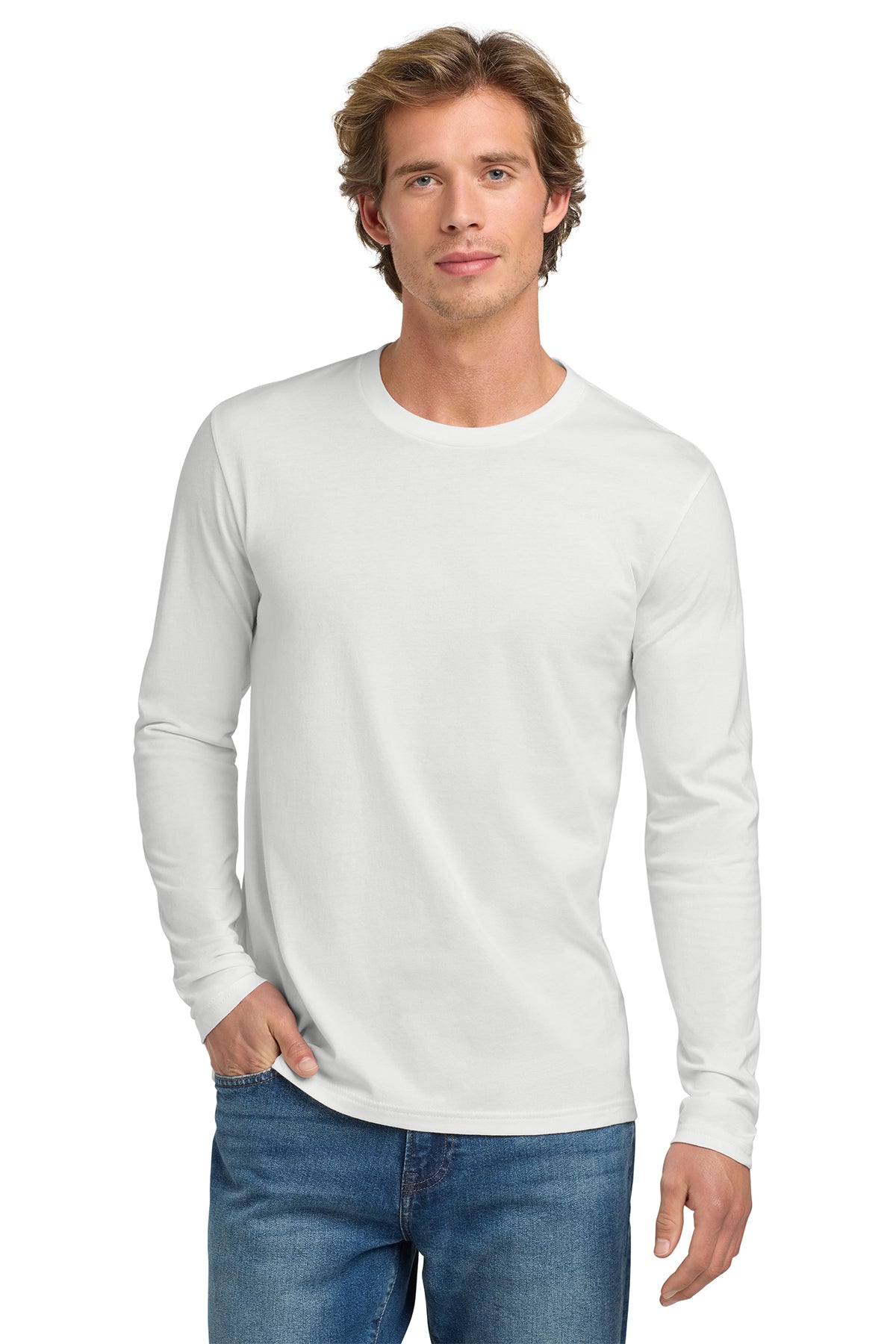 Next Level Apparel Cotton Long Sleeve Tee – NL3601
