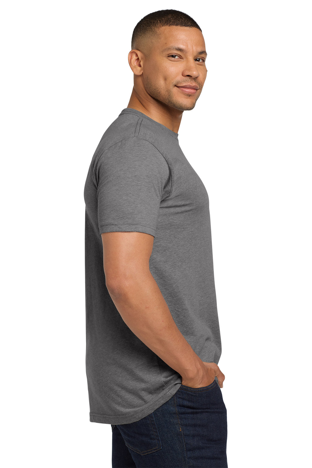 Next Level Apparel Adult CVC Sueded Tee – NL6410