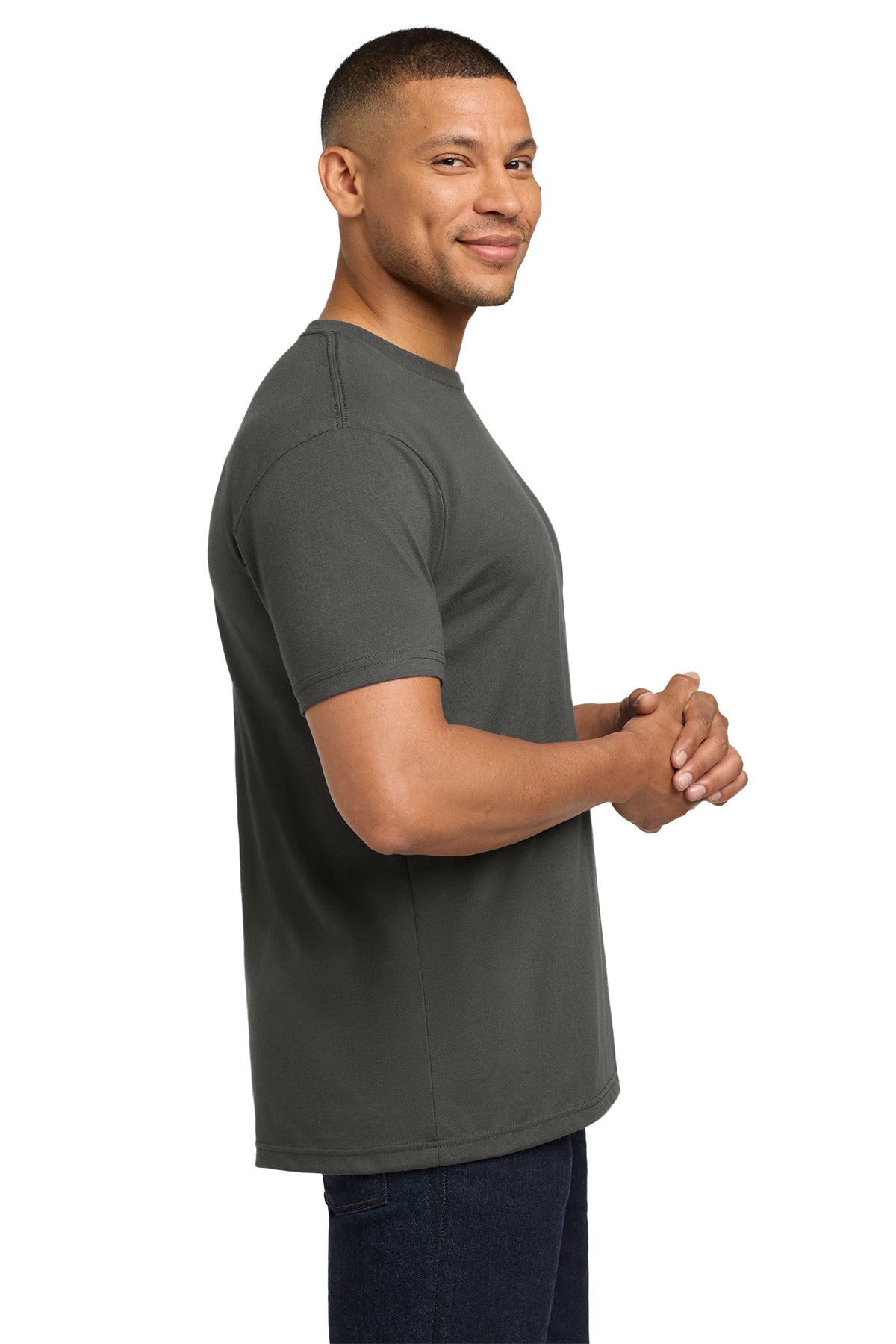 Next Level Apparel Adult CVC Sueded Tee – NL6410