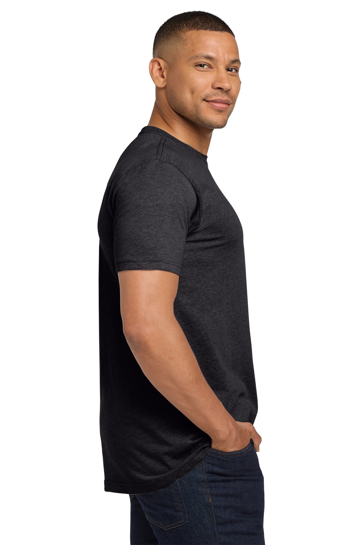 Next Level Apparel Adult CVC Sueded Tee – NL6410
