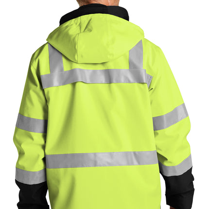 CornerStone® ANSI 107 Class 3 Waterproof Ripstop 3‑In‑1 Parka – CSJ502