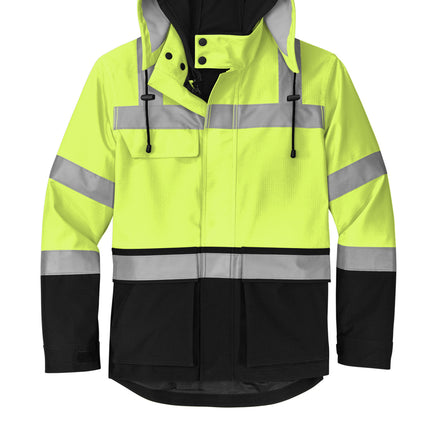 CornerStone® ANSI 107 Class 3 Waterproof Ripstop 3‑In‑1 Parka – CSJ502