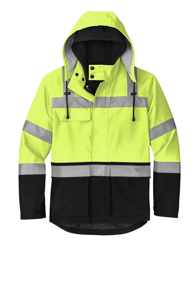 CornerStone® ANSI 107 Class 3 Waterproof Ripstop 3‑In‑1 Parka – CSJ502