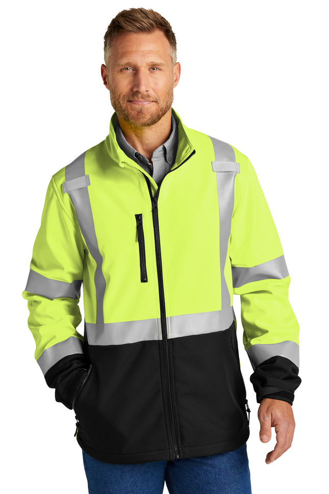 CornerStone® ANSI 107 Class 3 Soft Shell Jacket – CSJ503
