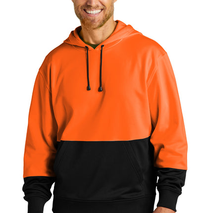 CornerStone® Enhanced Visibility Fleece Pullover Hoodie – CSF01