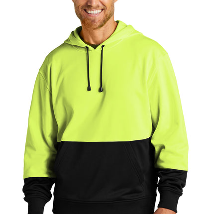CornerStone® Enhanced Visibility Fleece Pullover Hoodie – CSF01