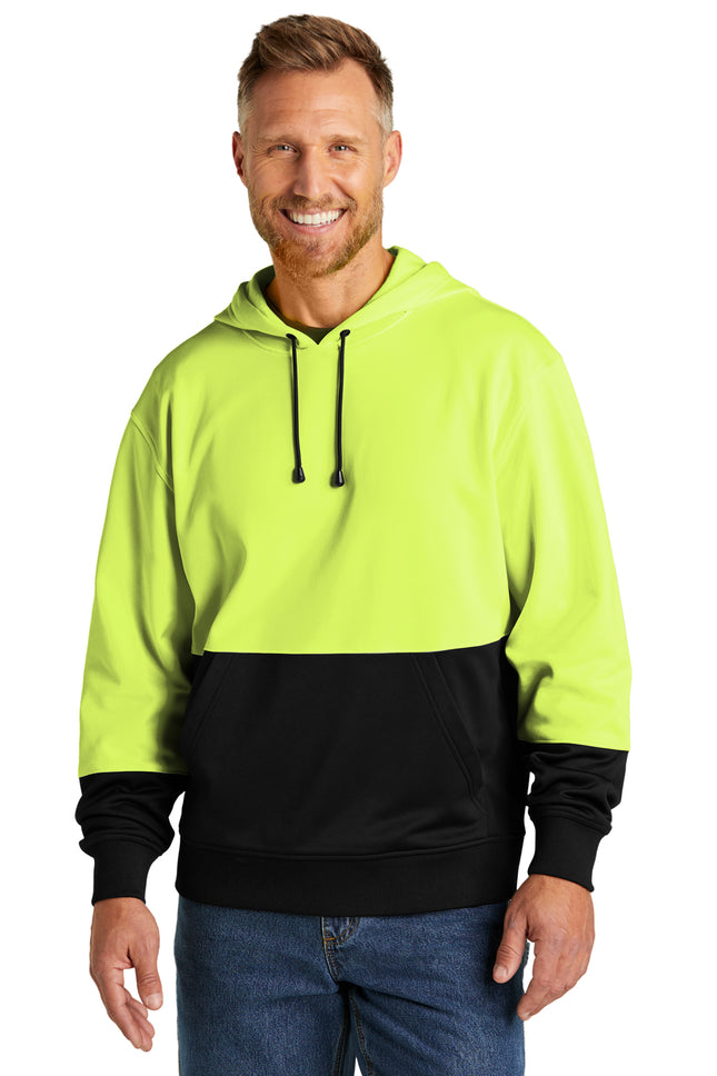 CornerStone® Enhanced Visibility Fleece Pullover Hoodie – CSF01