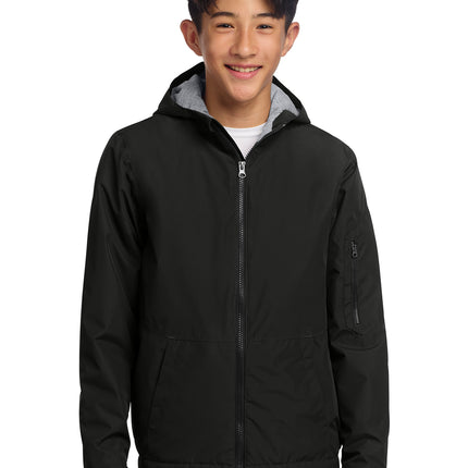 Sport‑Tek Youth Waterproof Insulated Jacket – YST56