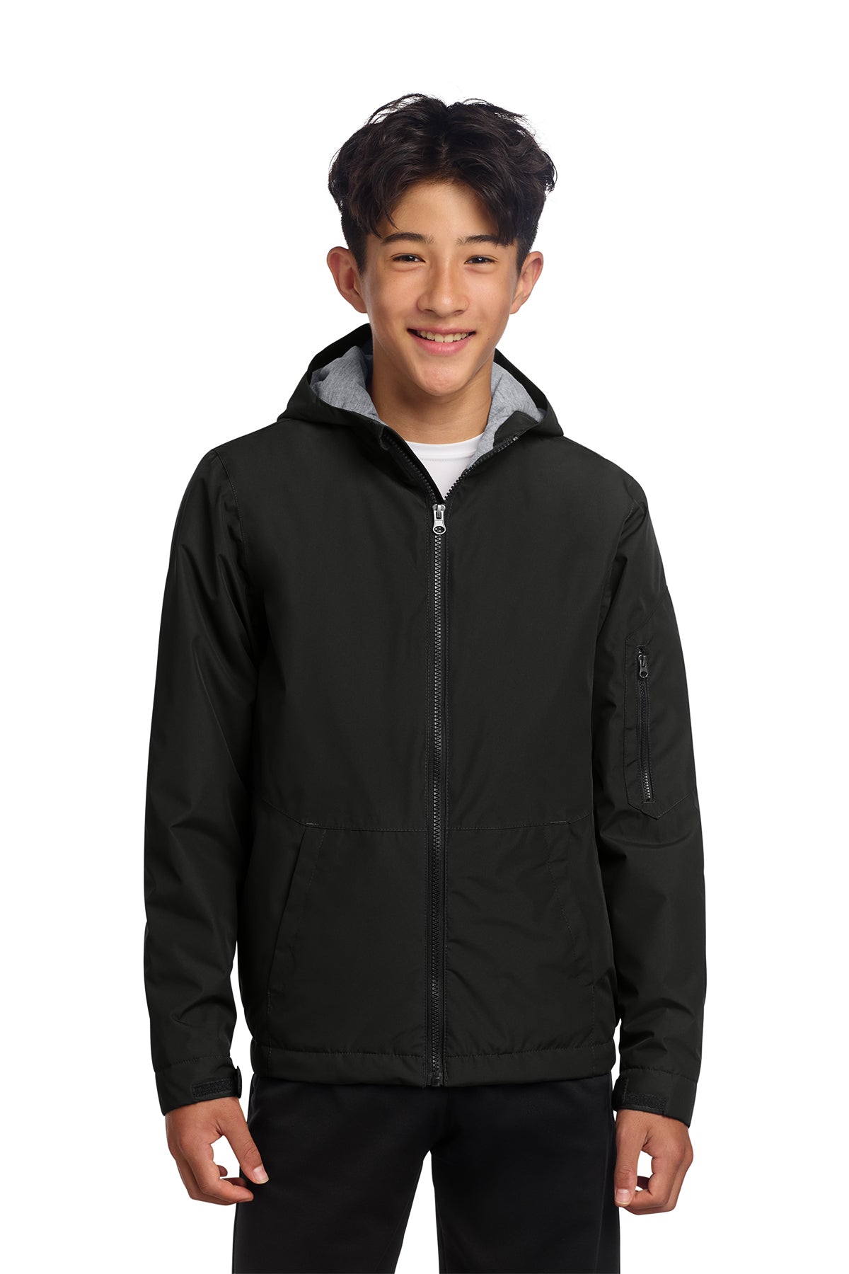 Sport‑Tek Youth Waterproof Insulated Jacket – YST56