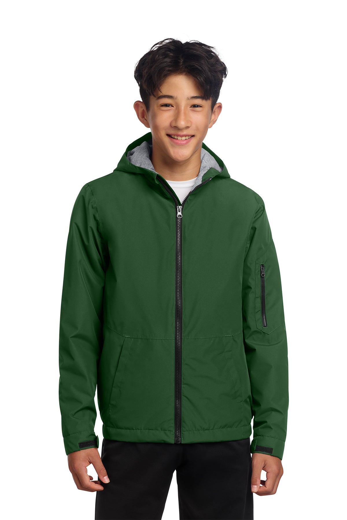 Sport‑Tek Youth Waterproof Insulated Jacket – YST56