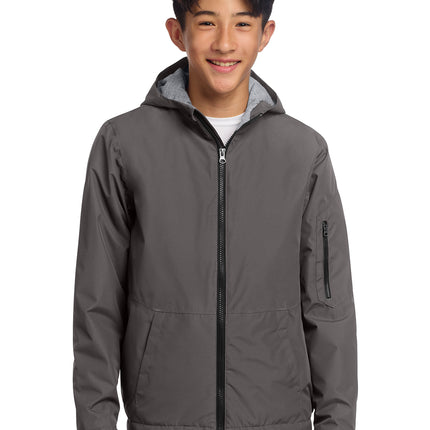 Sport‑Tek Youth Waterproof Insulated Jacket – YST56