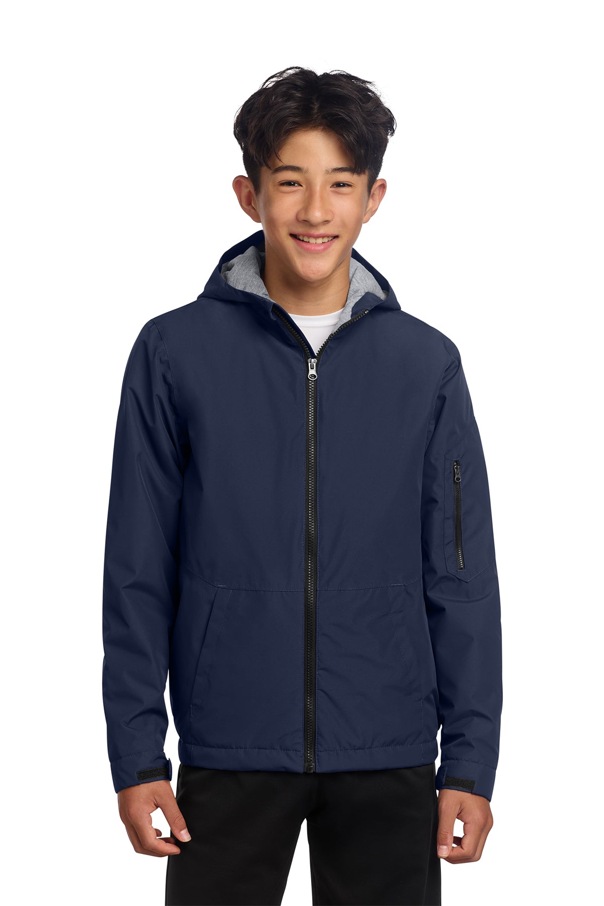 Sport‑Tek Youth Waterproof Insulated Jacket – YST56