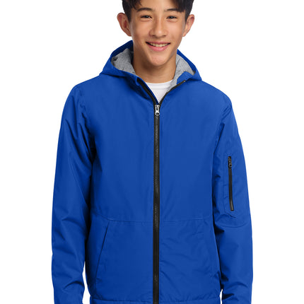 Sport‑Tek Youth Waterproof Insulated Jacket – YST56