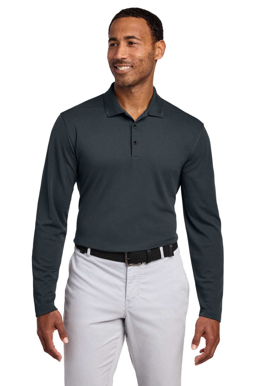 Nike Dri‑FIT Micro Pique 2.0 Long Sleeve Polo – NKDC2104