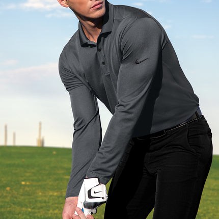 Nike Dri‑FIT Micro Pique 2.0 Long Sleeve Polo – NKDC2104