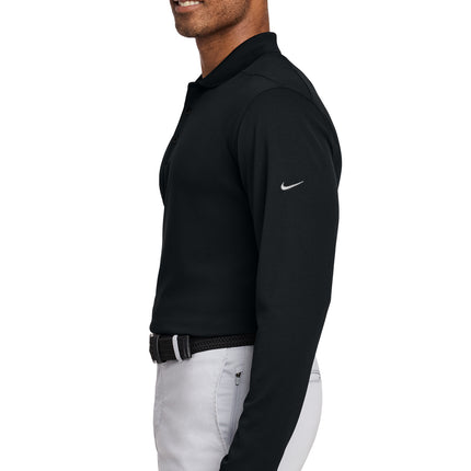 Nike Dri‑FIT Micro Pique 2.0 Long Sleeve Polo – NKDC2104