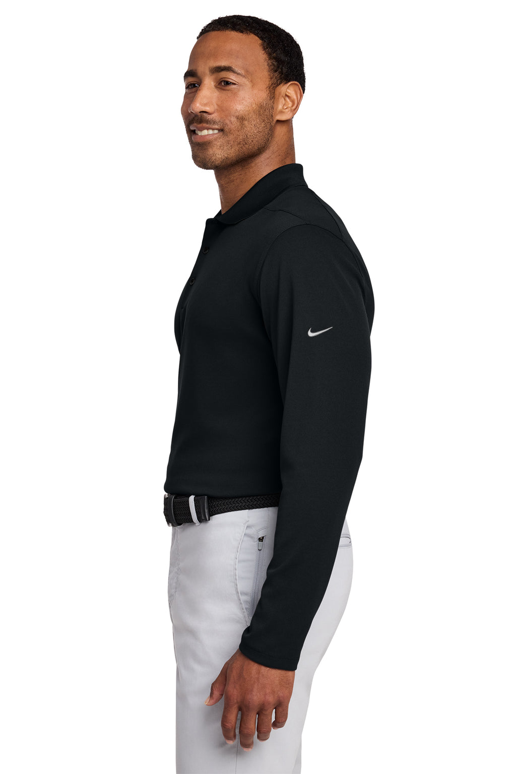 Nike Dri‑FIT Micro Pique 2.0 Long Sleeve Polo – NKDC2104