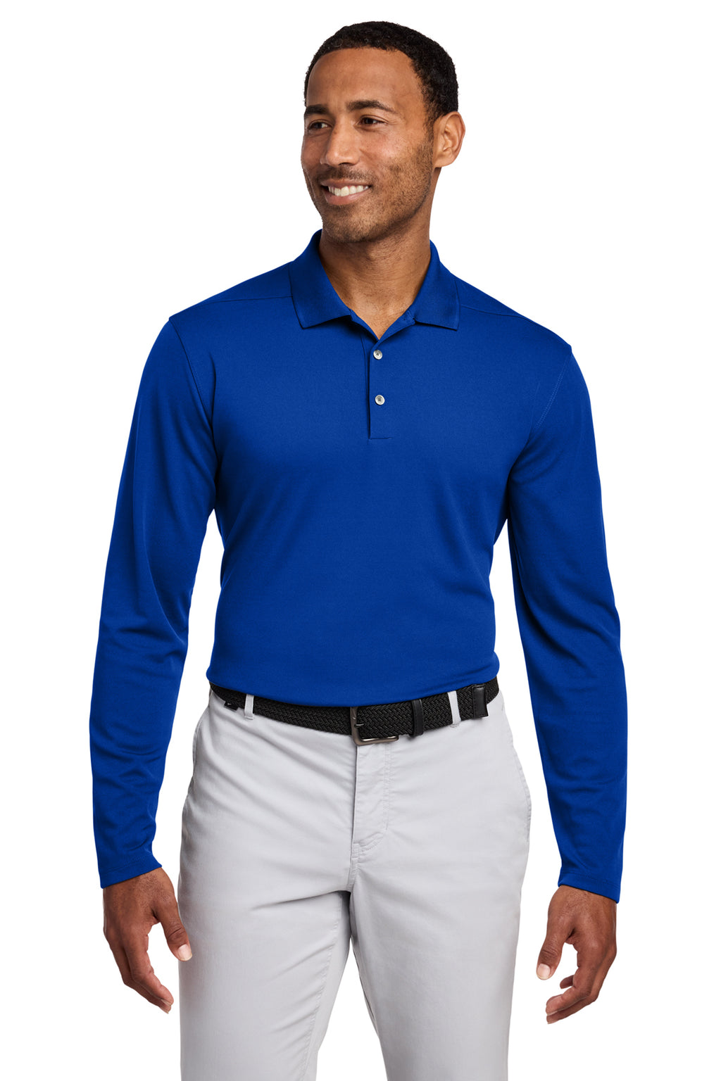 Nike Dri‑FIT Micro Pique 2.0 Long Sleeve Polo – NKDC2104