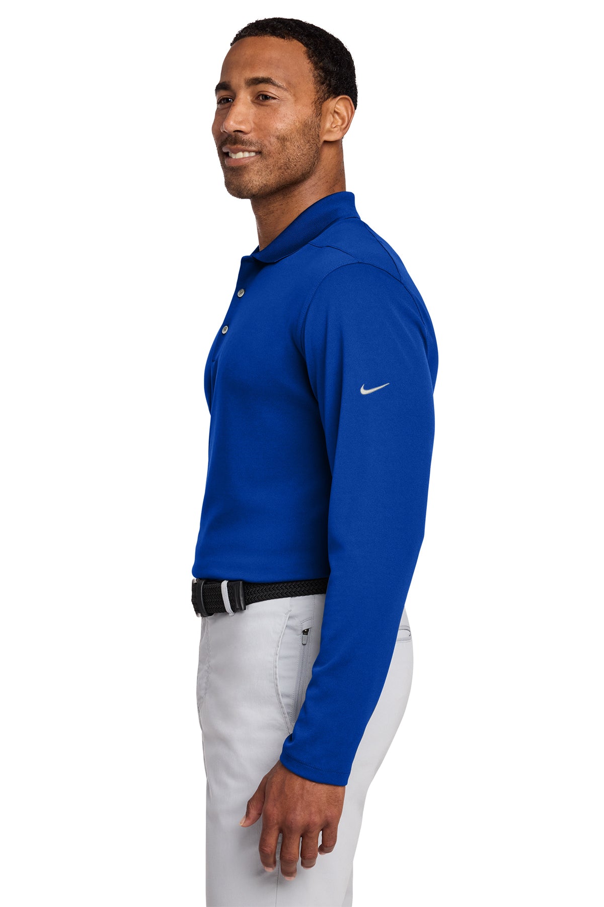 Nike Dri‑FIT Micro Pique 2.0 Long Sleeve Polo – NKDC2104