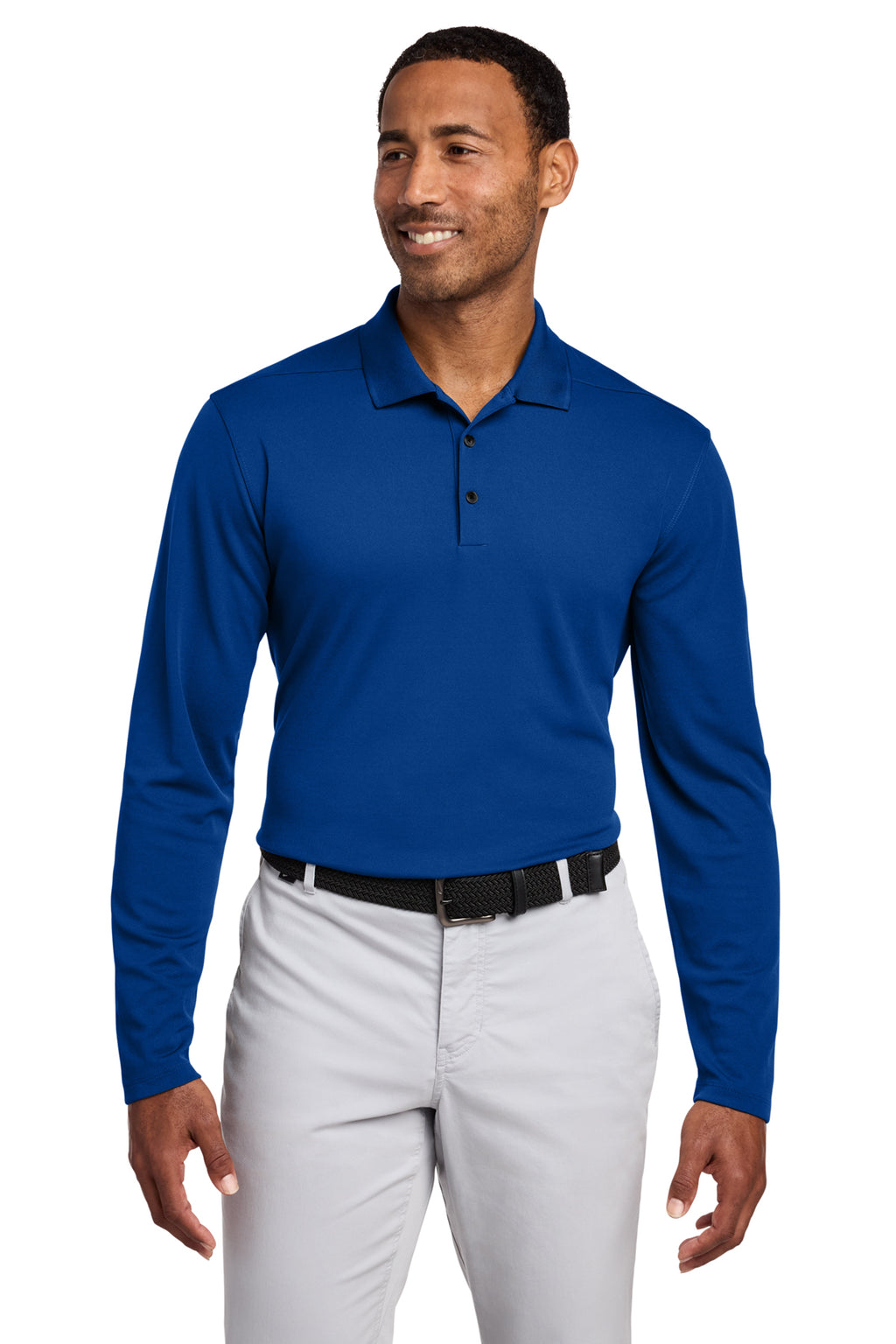 Nike Dri‑FIT Micro Pique 2.0 Long Sleeve Polo – NKDC2104