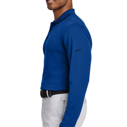 Nike Dri‑FIT Micro Pique 2.0 Long Sleeve Polo – NKDC2104