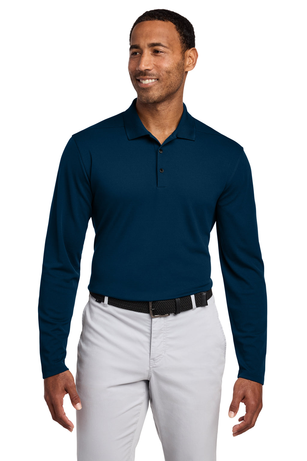 Nike Dri‑FIT Micro Pique 2.0 Long Sleeve Polo – NKDC2104