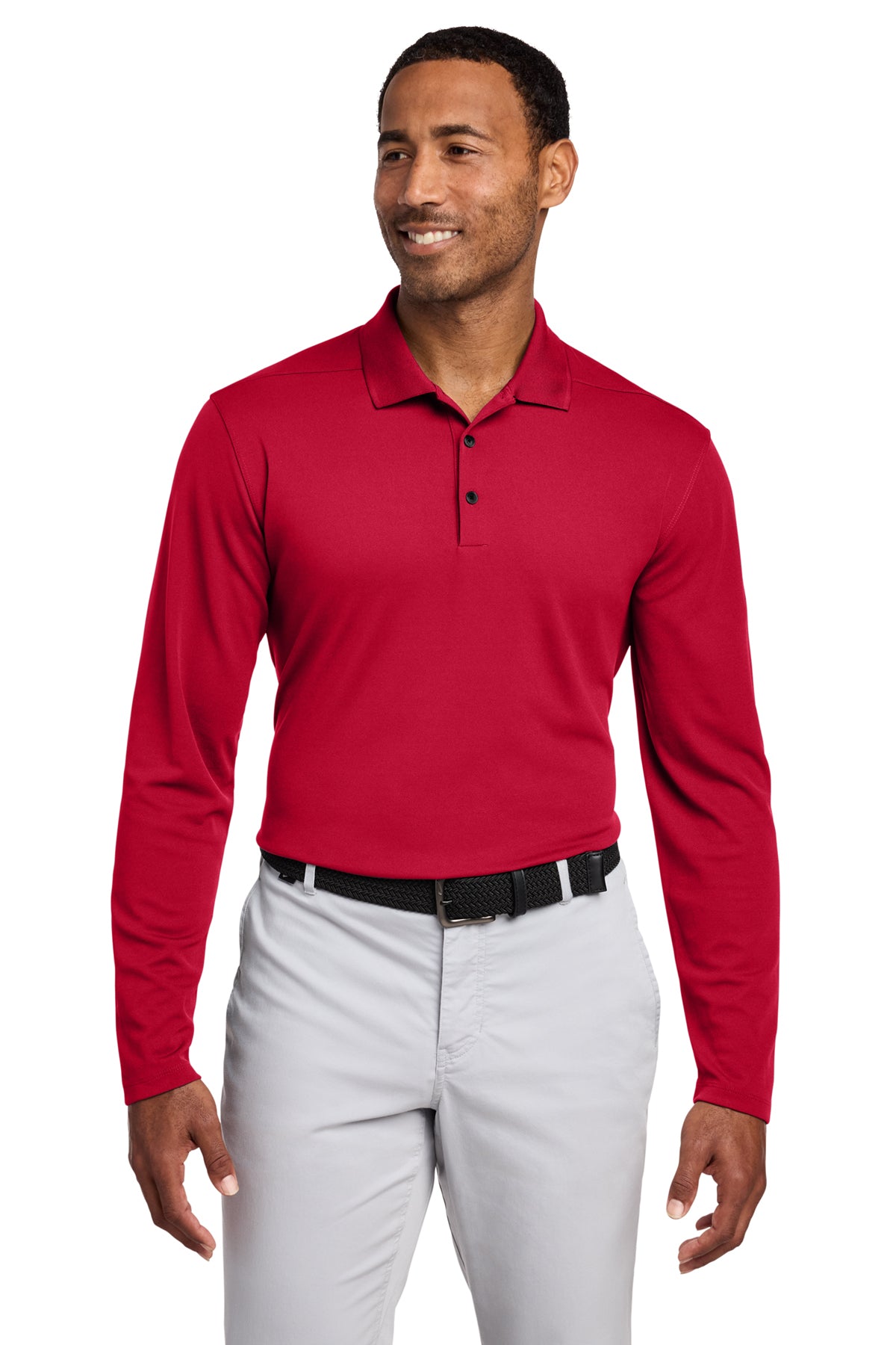 Nike Dri‑FIT Micro Pique 2.0 Long Sleeve Polo – NKDC2104
