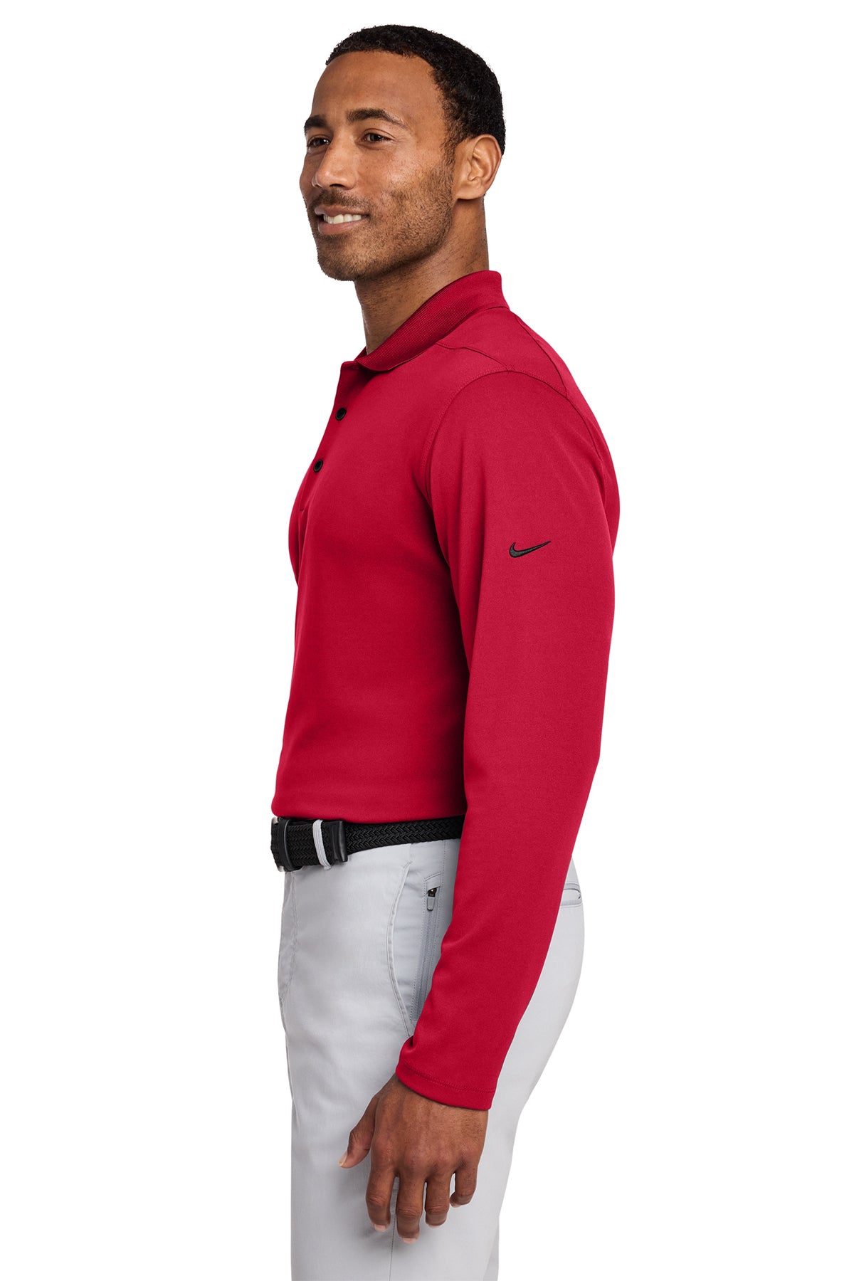 Nike Dri‑FIT Micro Pique 2.0 Long Sleeve Polo – NKDC2104