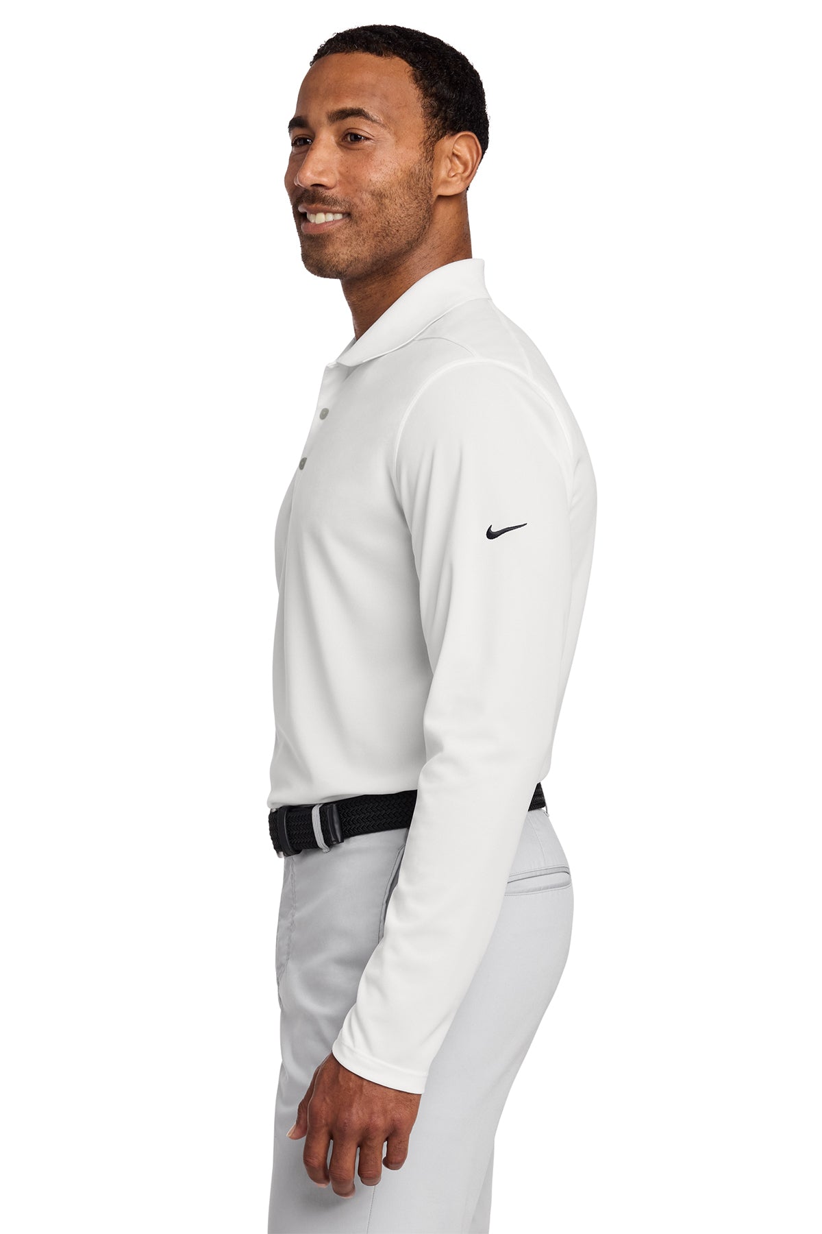 Nike Dri‑FIT Micro Pique 2.0 Long Sleeve Polo – NKDC2104