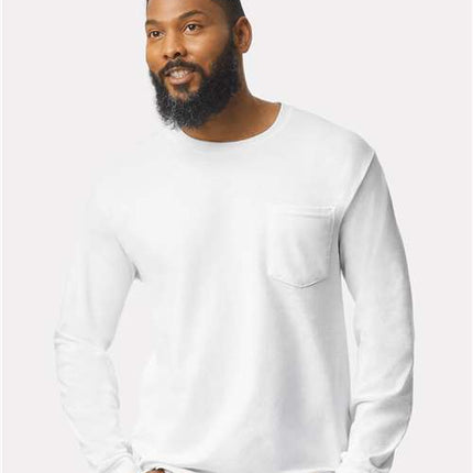 Unisex Ultra Cotton® Long Sleeve Pocket T-Shirt