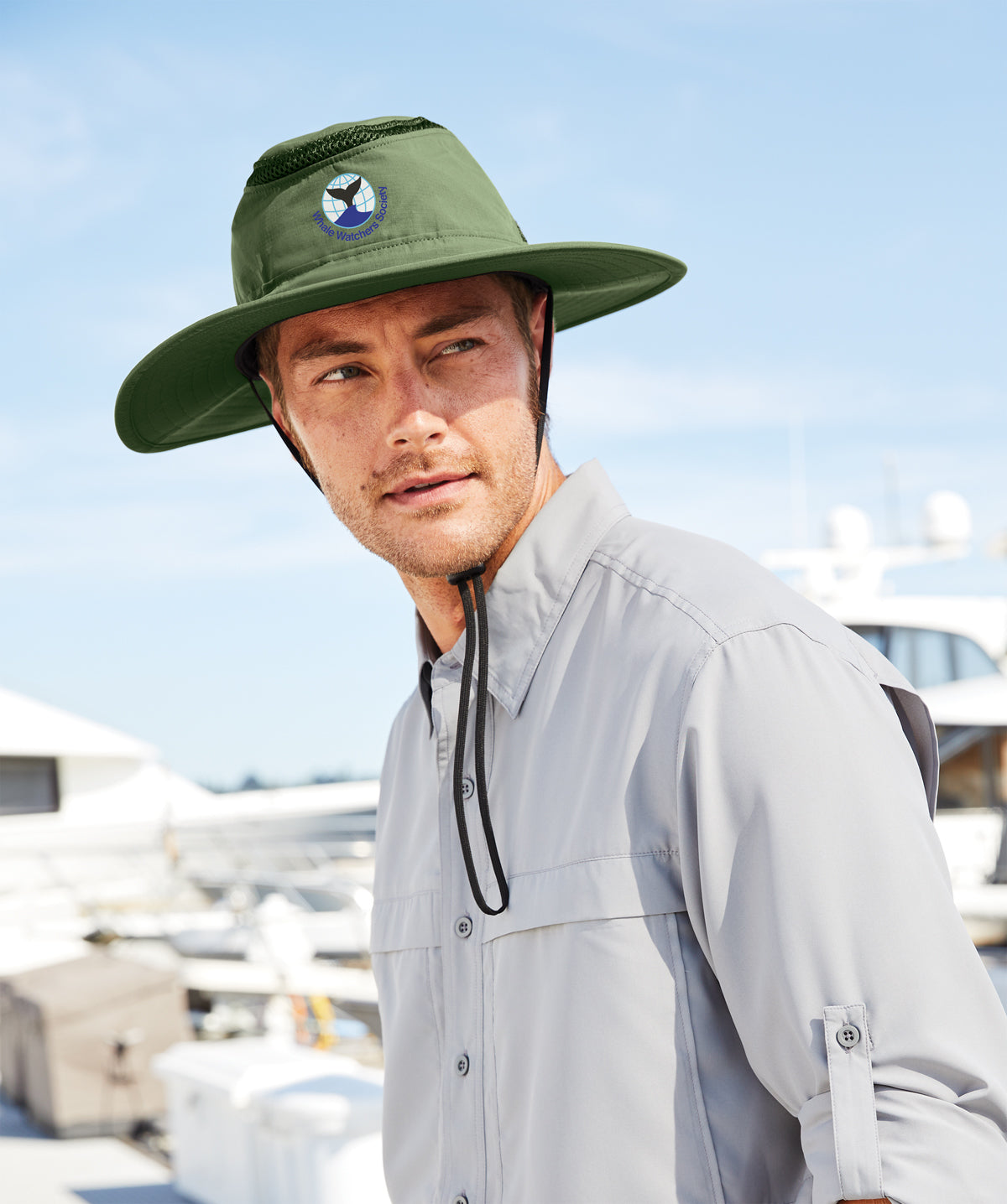 Port Authority Outdoor Ventilated Wide Brim Hat — C947