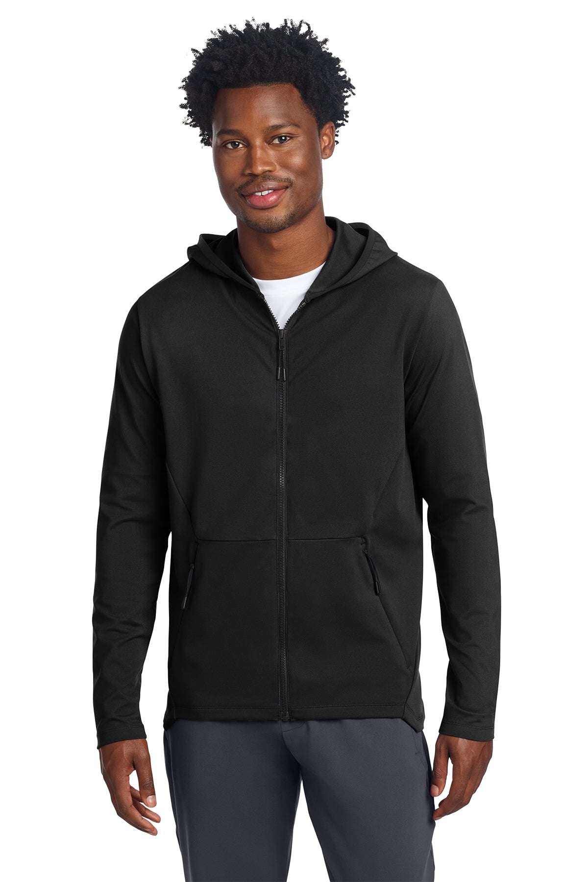 Sport‑Tek® Circuit Hooded Full‑Zip – ST870