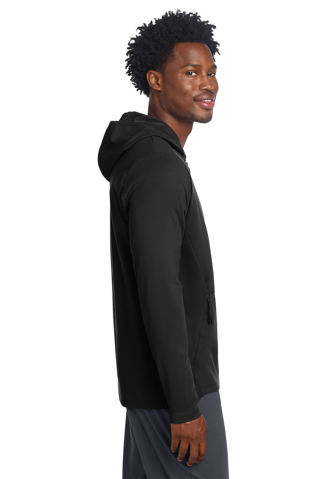 Sport‑Tek® Circuit Hooded Full‑Zip – ST870