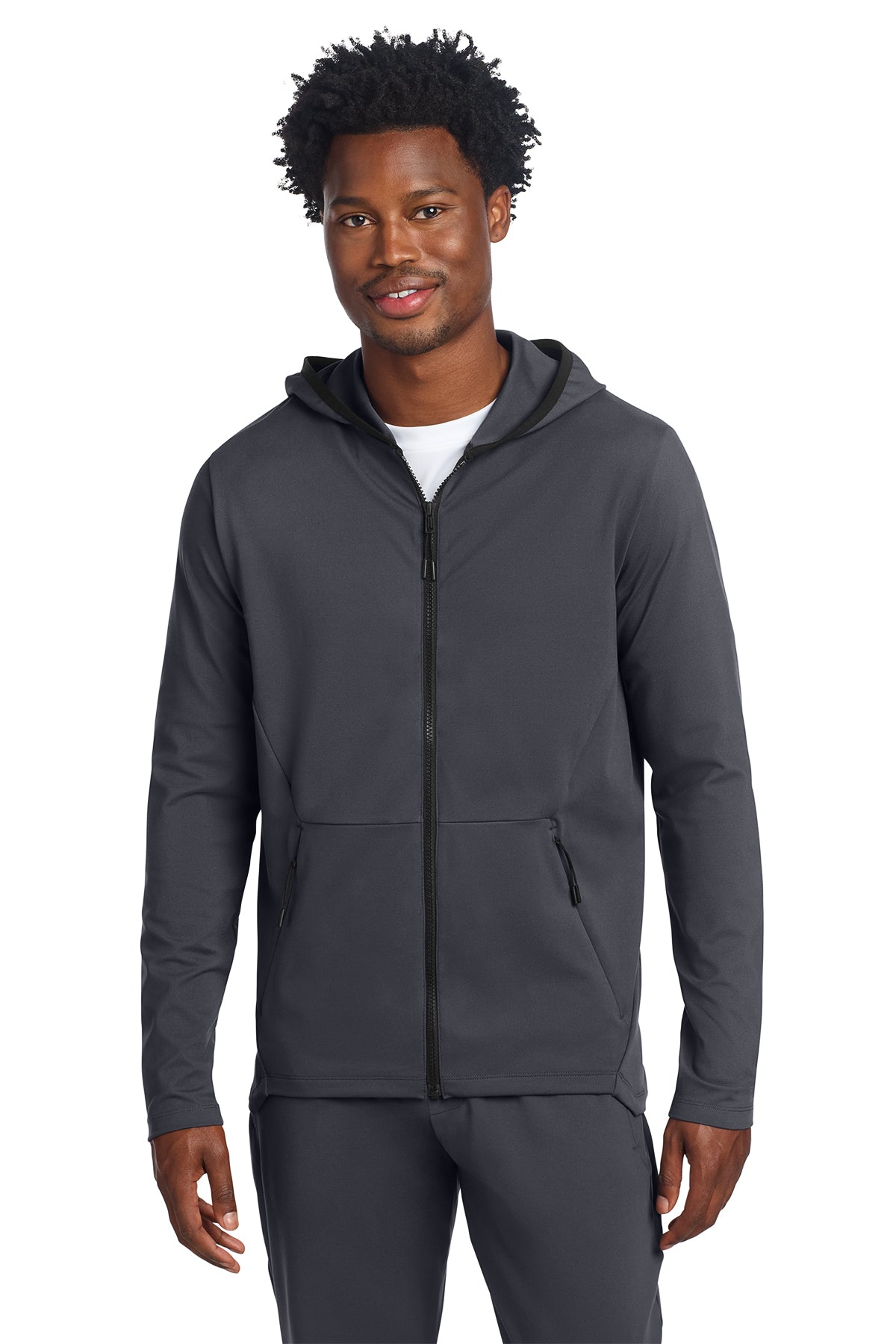 Sport‑Tek® Circuit Hooded Full‑Zip – ST870