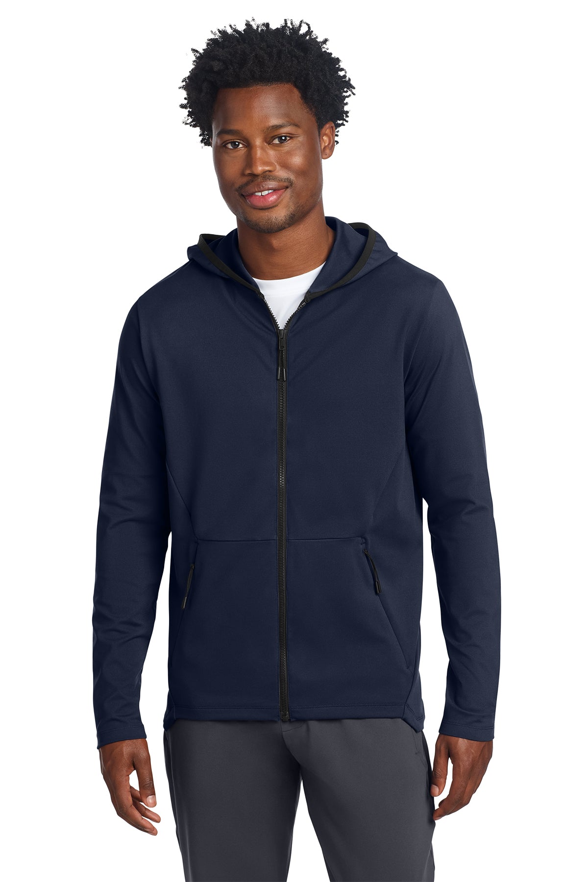 Sport‑Tek® Circuit Hooded Full‑Zip – ST870