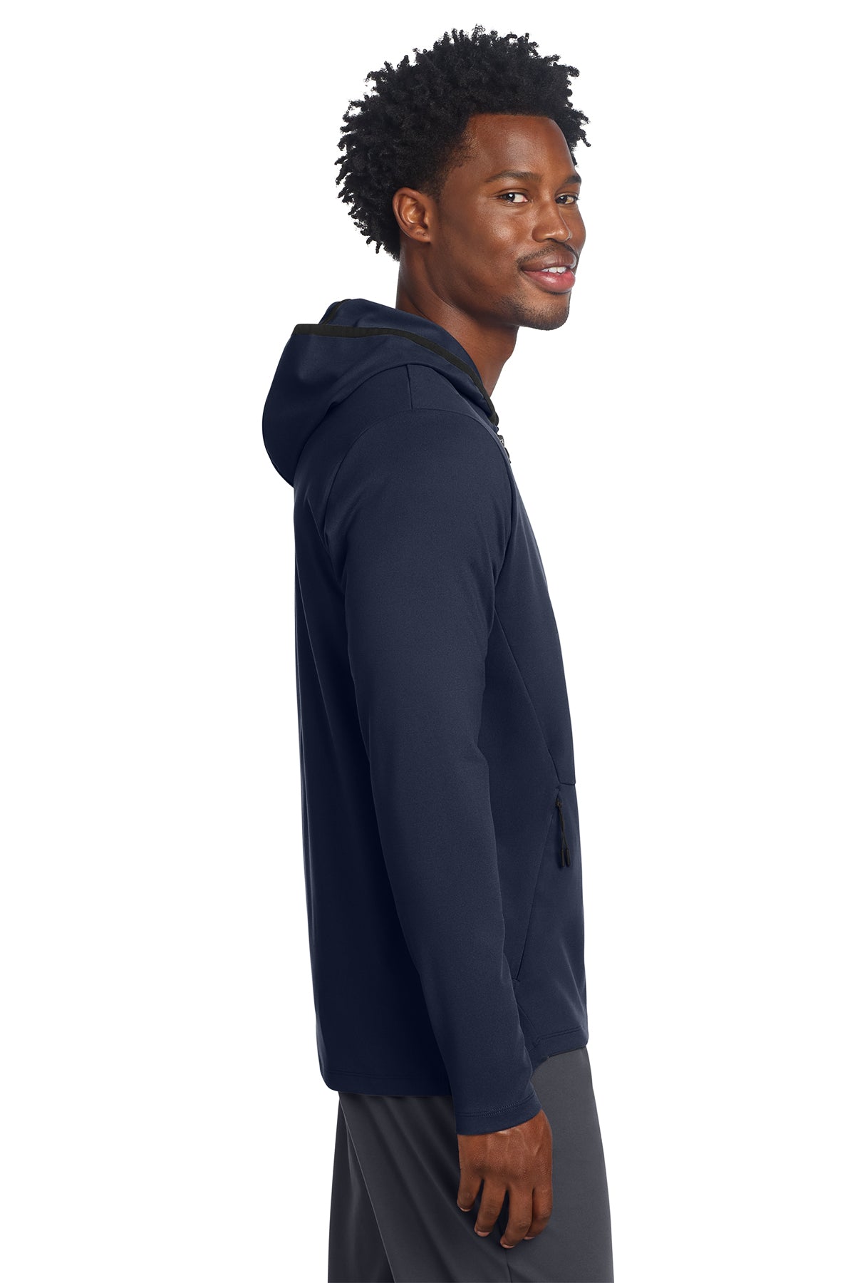 Sport‑Tek® Circuit Hooded Full‑Zip – ST870