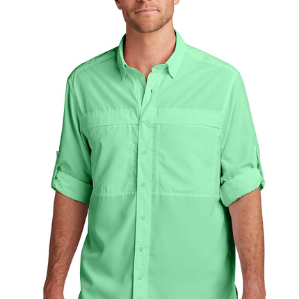 Port Authority Long Sleeve UV Daybreak Shirt — W960