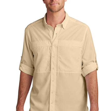 Port Authority Long Sleeve UV Daybreak Shirt — W960