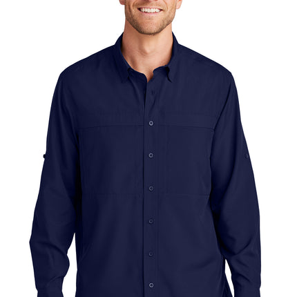 Port Authority Long Sleeve UV Daybreak Shirt — W960