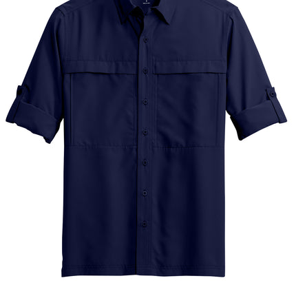 Port Authority Long Sleeve UV Daybreak Shirt — W960